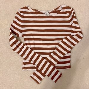 Long Sleeve Fitted Crop